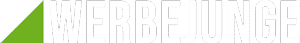 Werbejunge Logo in weiß