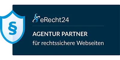 werbejunge nutzt zur Erstellung deiner neuen geschäftlichen Homepage die Agenutrtools von e-Recht24